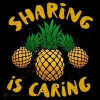 Upside Down Pineapple Cute Gift Sharing Swinger Gift Backpack thumb 2