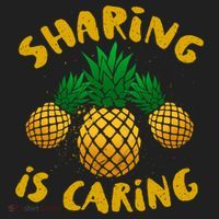 Upside Down Pineapple Cute Gift Sharing Swinger Gift Golf Towel thumb 3