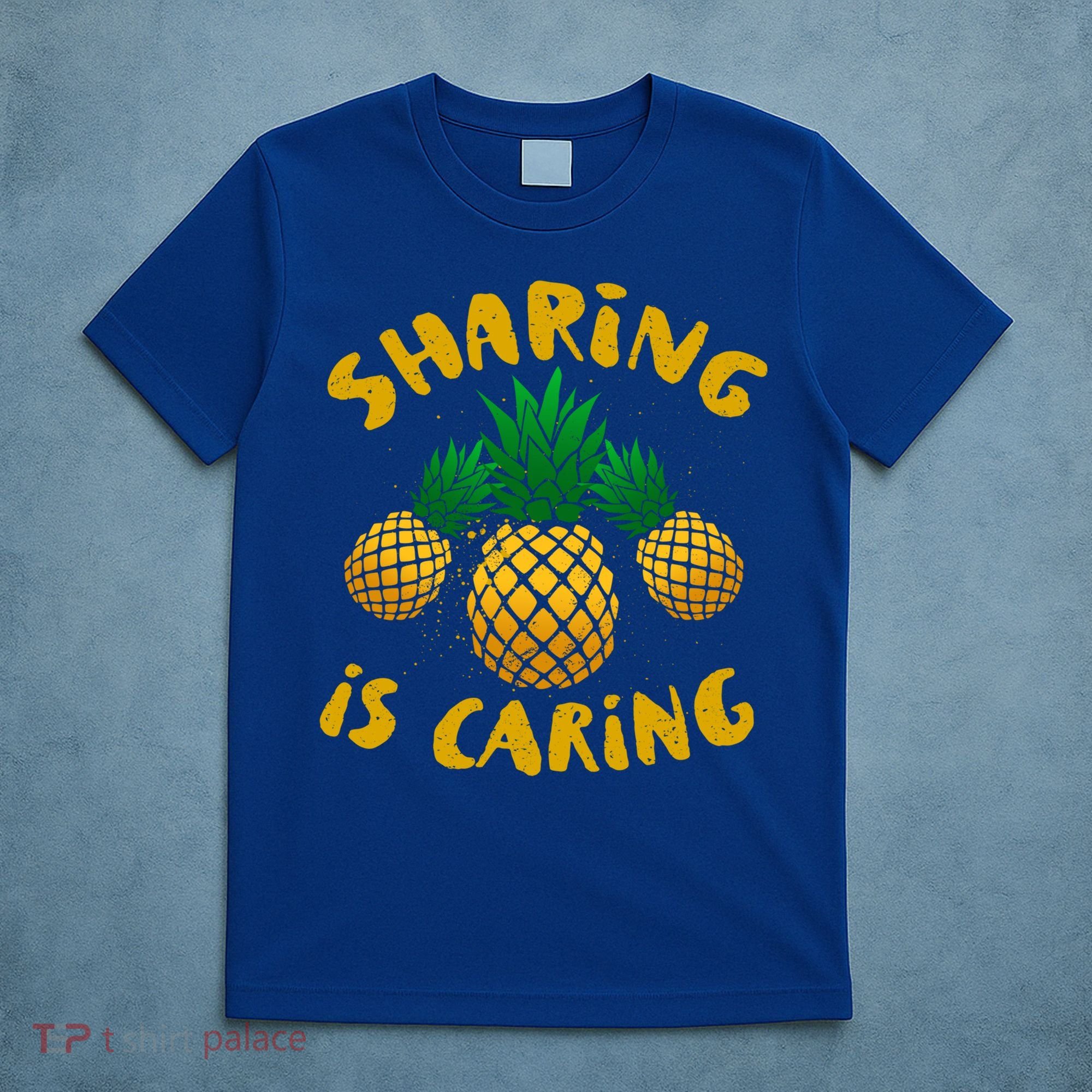 Upside Down Pineapple Cute Gift Sharing Swinger Gift T-Shirt