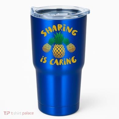 Upside Down Pineapple Cute Gift Sharing Swinger Gift Tumbler