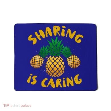 Upside Down Pineapple Cute Gift Sharing Swinger Gift Mousepad