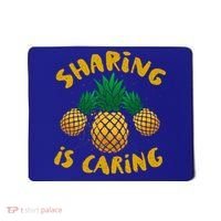 Upside Down Pineapple Cute Gift Sharing Swinger Gift Mousepad thumb 0