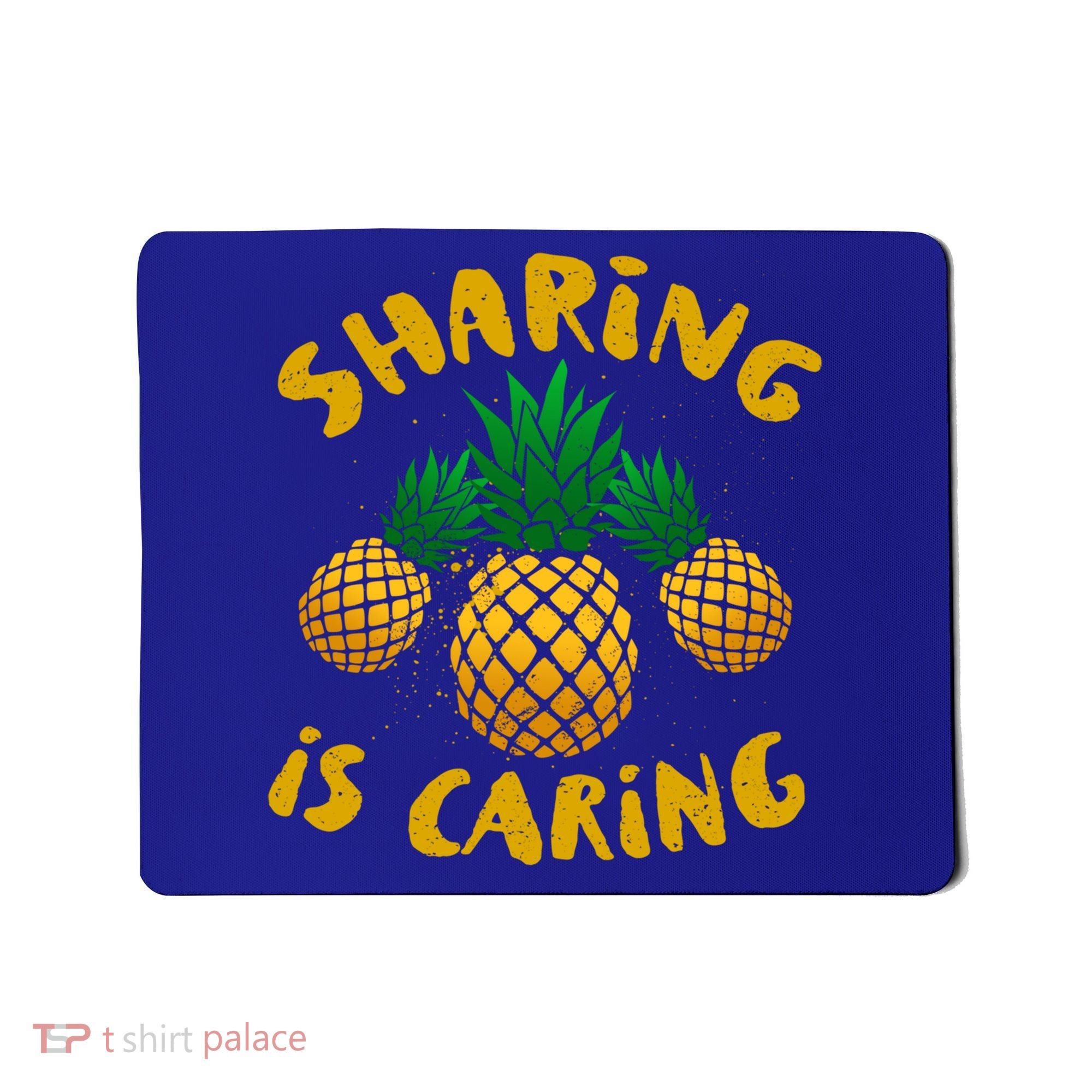Upside Down Pineapple Cute Gift Sharing Swinger Gift Mousepad