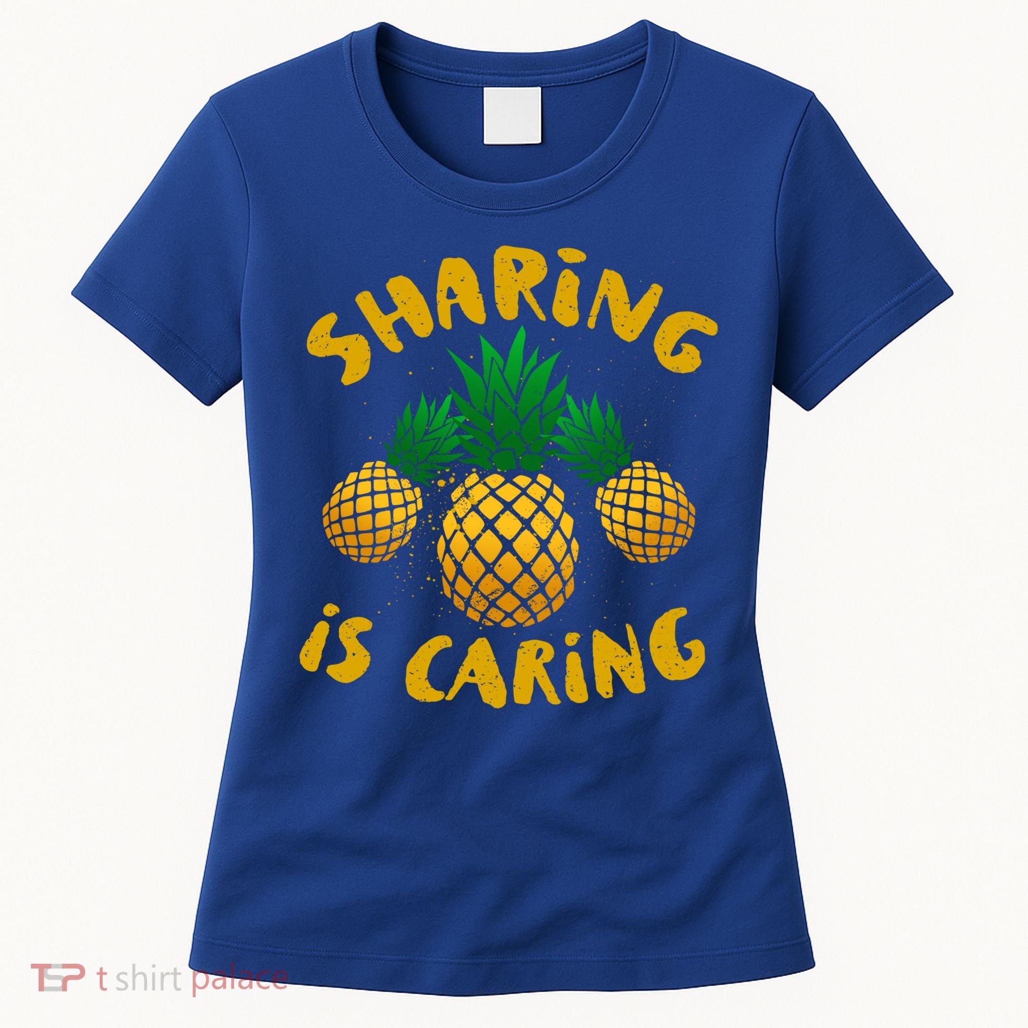 Upside Down Pineapple Cute Gift Sharing Swinger Gift Women's T-Shirt