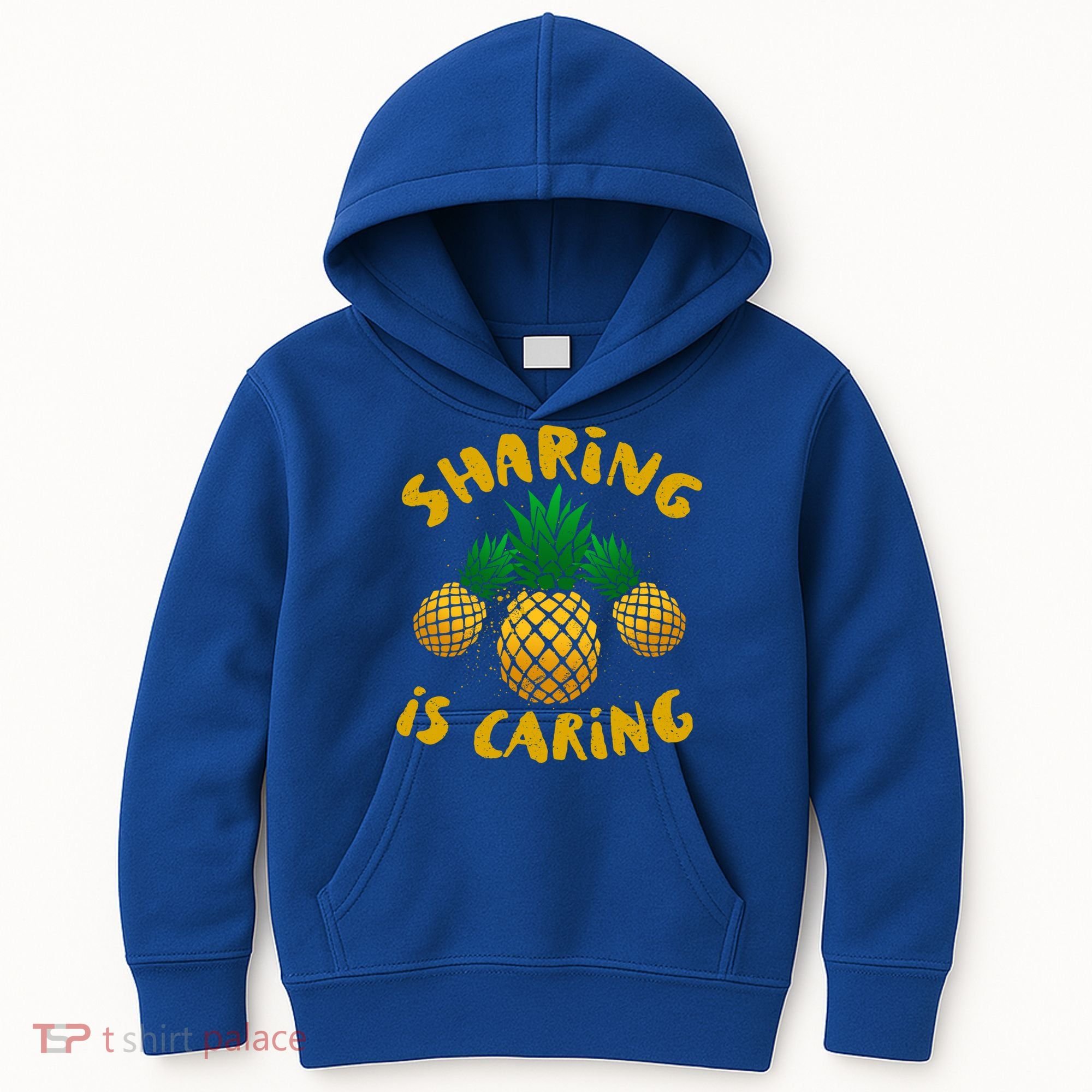 Upside Down Pineapple Cute Gift Sharing Swinger Gift Kids Hoodie