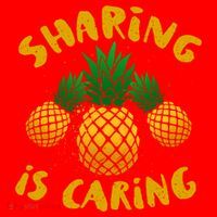 Upside Down Pineapple Cute Gift Sharing Swinger Gift Santa Hat thumb 1