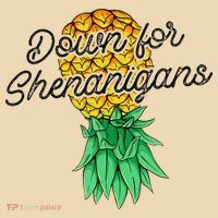 Upside Down Pineapple Down For Shenanigans Funny Swinger Tote Bag thumb 4