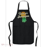 Upside Down Pineapple Down For Shenanigans Funny Swinger Apron thumb 0
