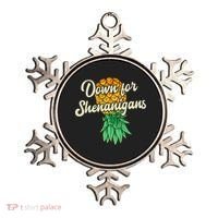Upside Down Pineapple Down For Shenanigans Funny Swinger Ornament thumb 0