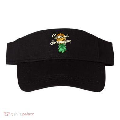 Upside Down Pineapple Down For Shenanigans Funny Swinger Visor