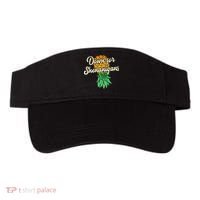Upside Down Pineapple Down For Shenanigans Funny Swinger Visor thumb 0