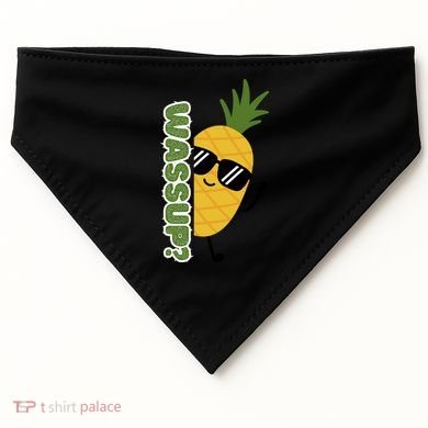Upside Down Pineapple USA-Made Doggie Bandana