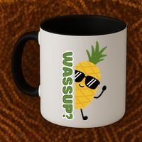 Upside Down Pineapple Coffee Mug thumb 2