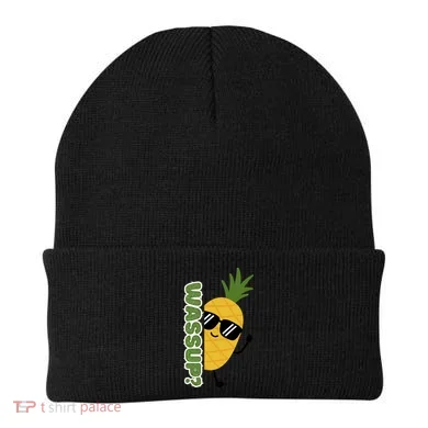 Upside Down Pineapple Beanie