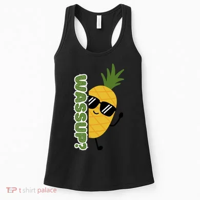 Upside Down Pineapple Women's Tank Top