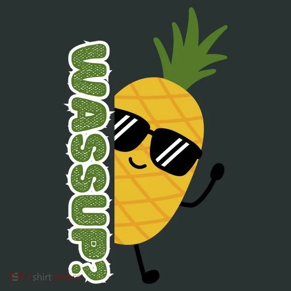 Upside Down Pineapple T-Shirt