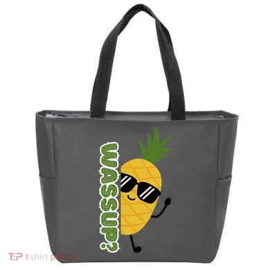Upside Down Pineapple Tote Bag