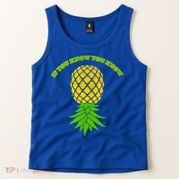 Upside Down Pineapple Gift Sharing Swinger Great Gift Tank Top thumb 2
