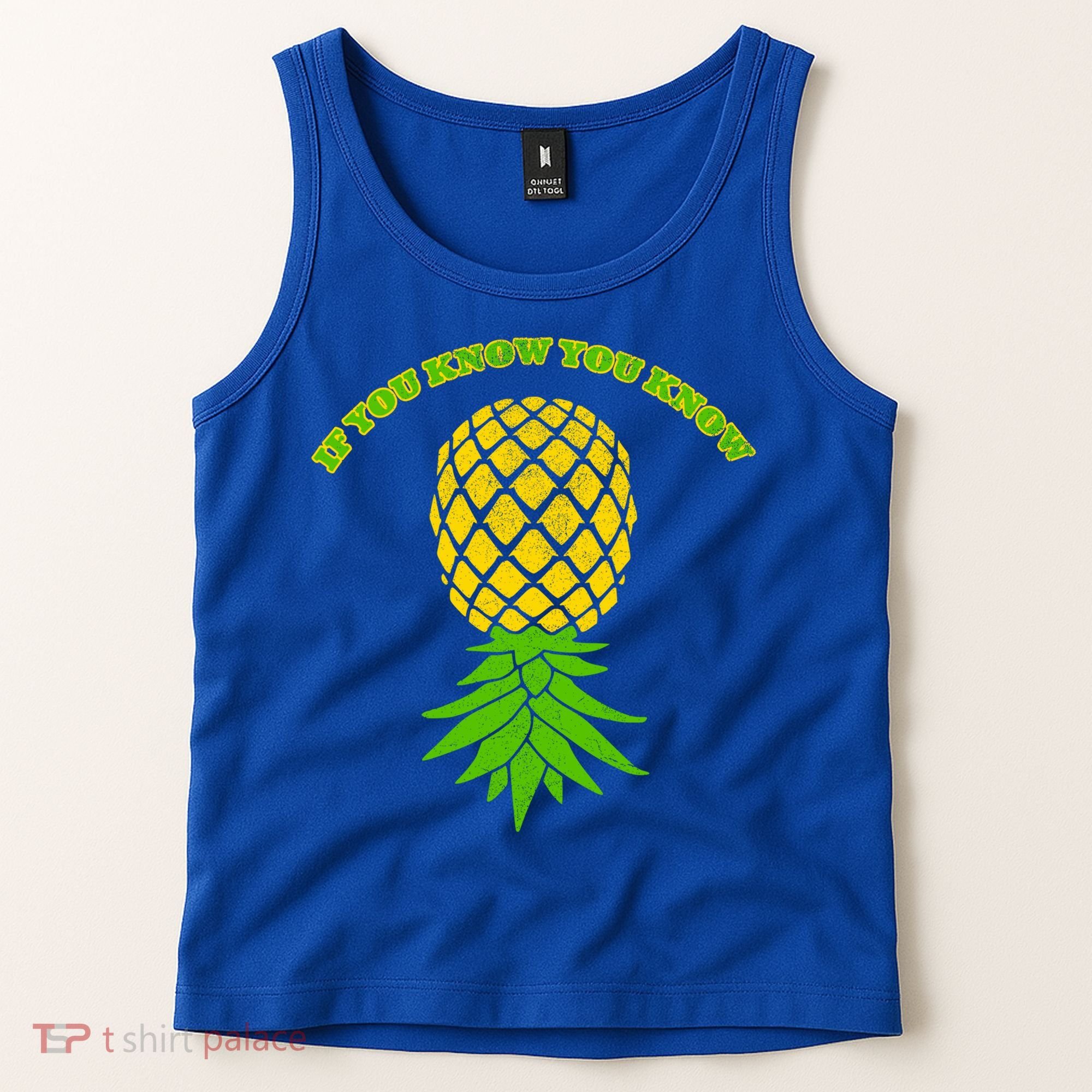 Upside Down Pineapple Gift Sharing Swinger Great Gift Tank Top