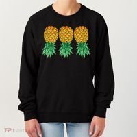 Upside Down Pineapples Gift Polyamory And Polyamorous Cute Gift Women's Sweatshirt thumb 0