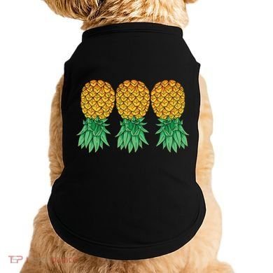 Upside Down Pineapples Gift Polyamory And Polyamorous Cute Gift Doggie Tank