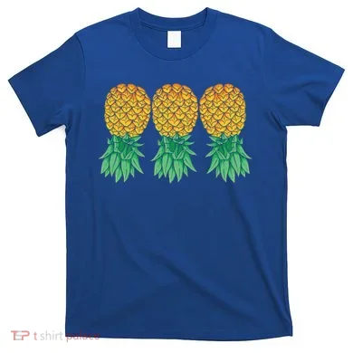 Upside Down Pineapples Gift Polyamory And Polyamorous Cute Gift T-Shirt