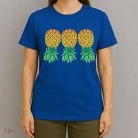 Upside Down Pineapples Gift Polyamory And Polyamorous Cute Gift T-Shirt thumb 4