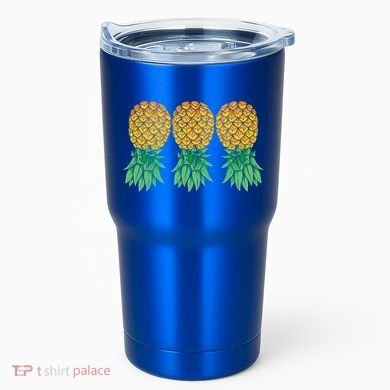 Upside Down Pineapples Gift Polyamory And Polyamorous Cute Gift Tumbler