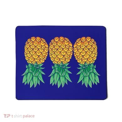 Upside Down Pineapples Gift Polyamory And Polyamorous Cute Gift Mousepad