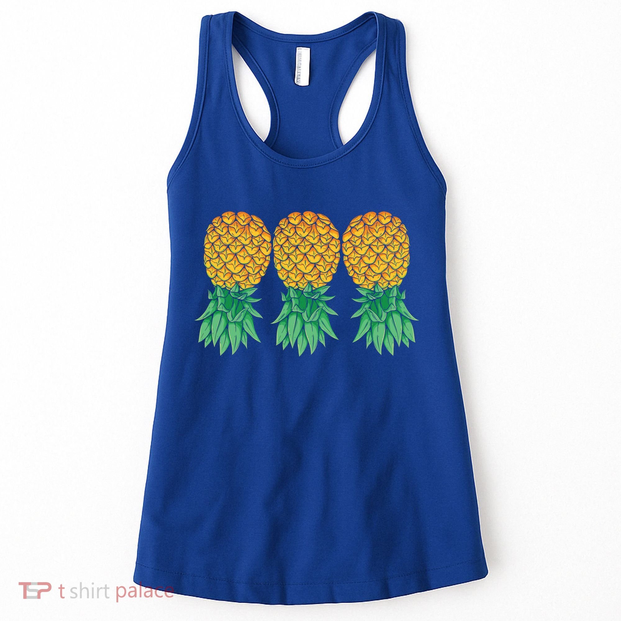 Upside Down Pineapples Gift Polyamory And Polyamorous Cute Gift Women's Tank Top