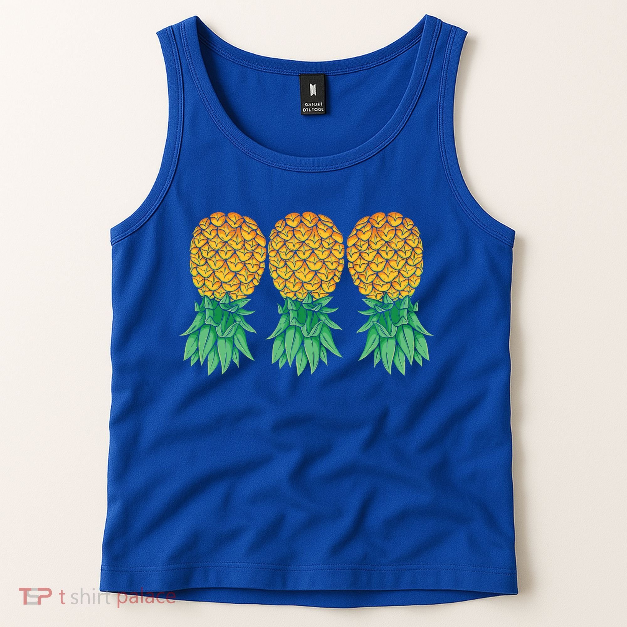 Upside Down Pineapples Gift Polyamory And Polyamorous Cute Gift Tank Top