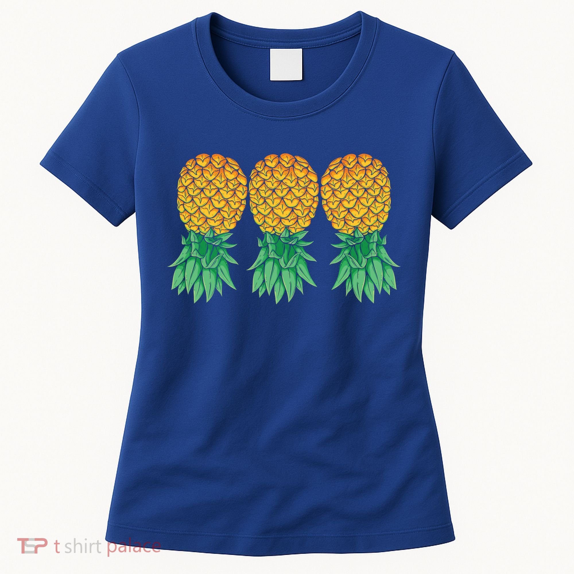 Upside Down Pineapples Gift Polyamory And Polyamorous Cute Gift Women's T-Shirt