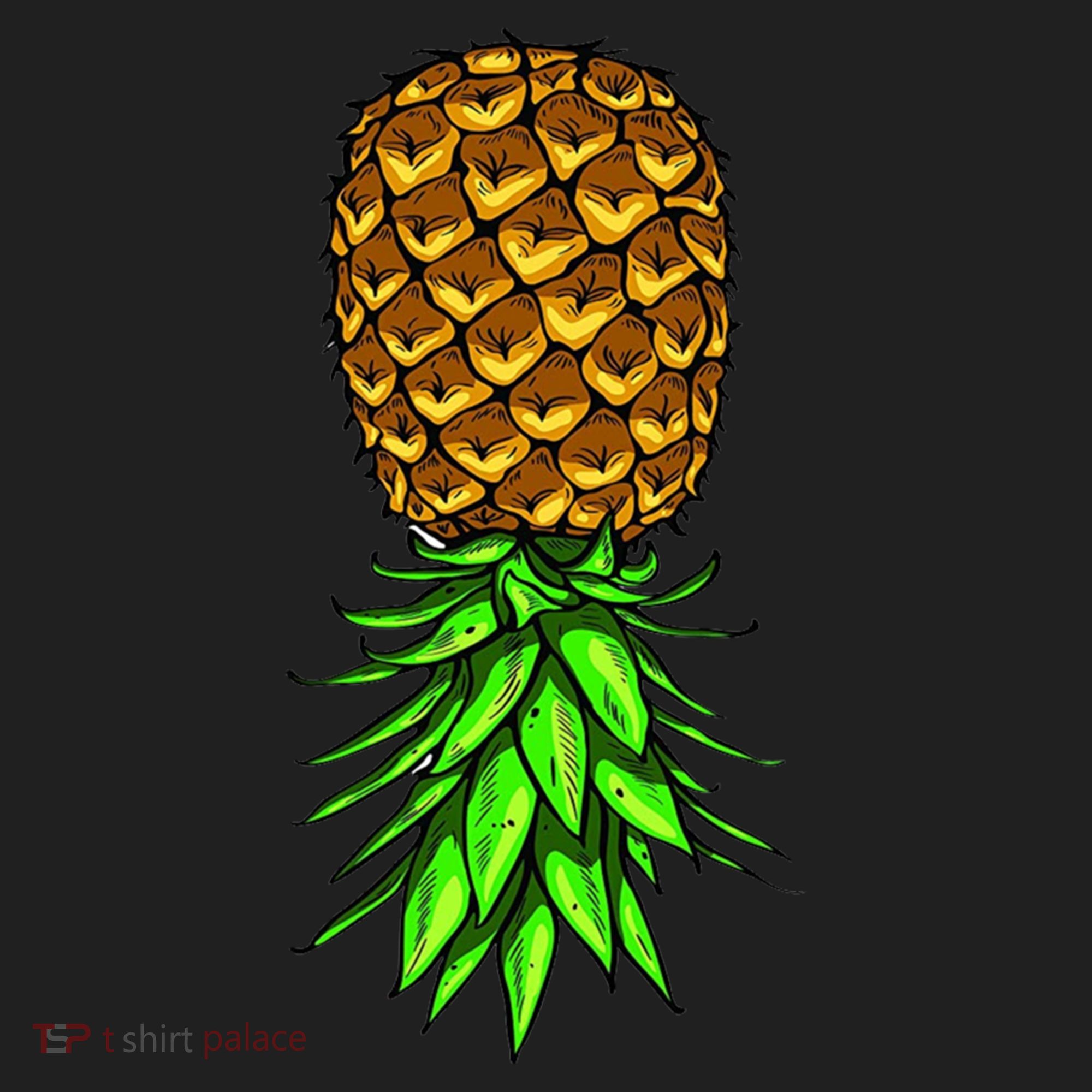 Upside Down Pineapple Gift Tropical Swinger Party Gift Women's Sweatshirt