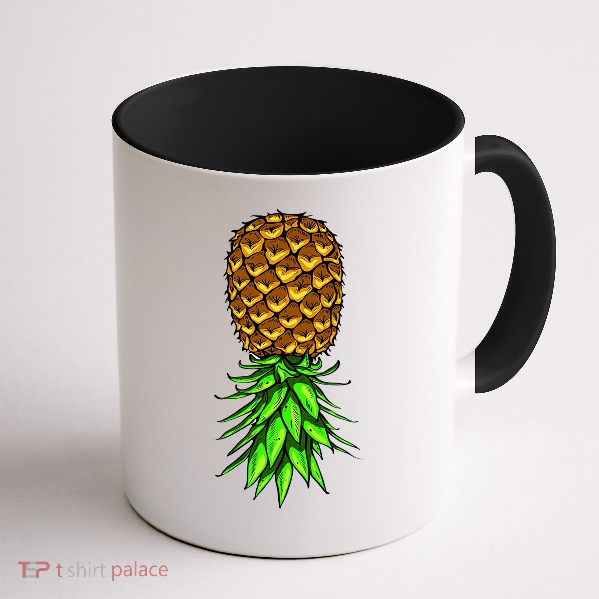 Upside Down Pineapple Gift Tropical Swinger Party Gift Coffee Mug