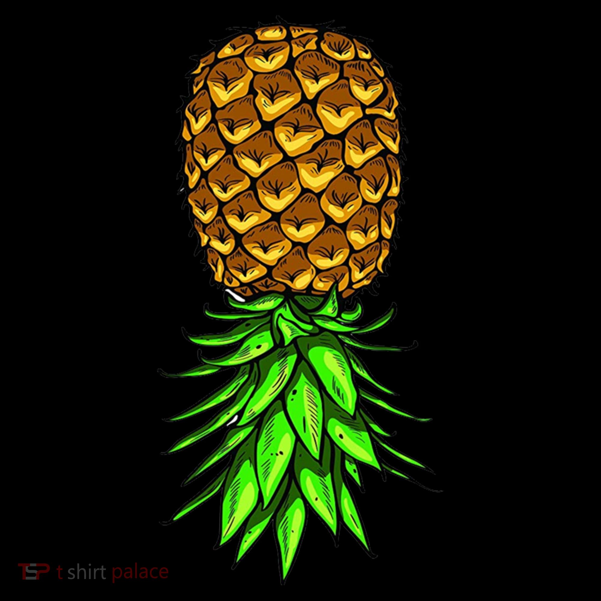 Upside Down Pineapple Gift Tropical Swinger Party Gift Women's Hoodie