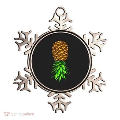 Upside Down Pineapple Gift Tropical Swinger Party Gift Ornament