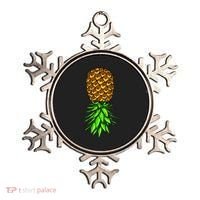 Upside Down Pineapple Gift Tropical Swinger Party Gift Ornament thumb 0