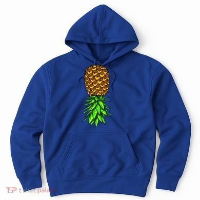Upside Down Pineapple Gift Tropical Swinger Party Gift Hoodie