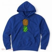 Upside Down Pineapple Gift Tropical Swinger Party Gift Hoodie thumb 0