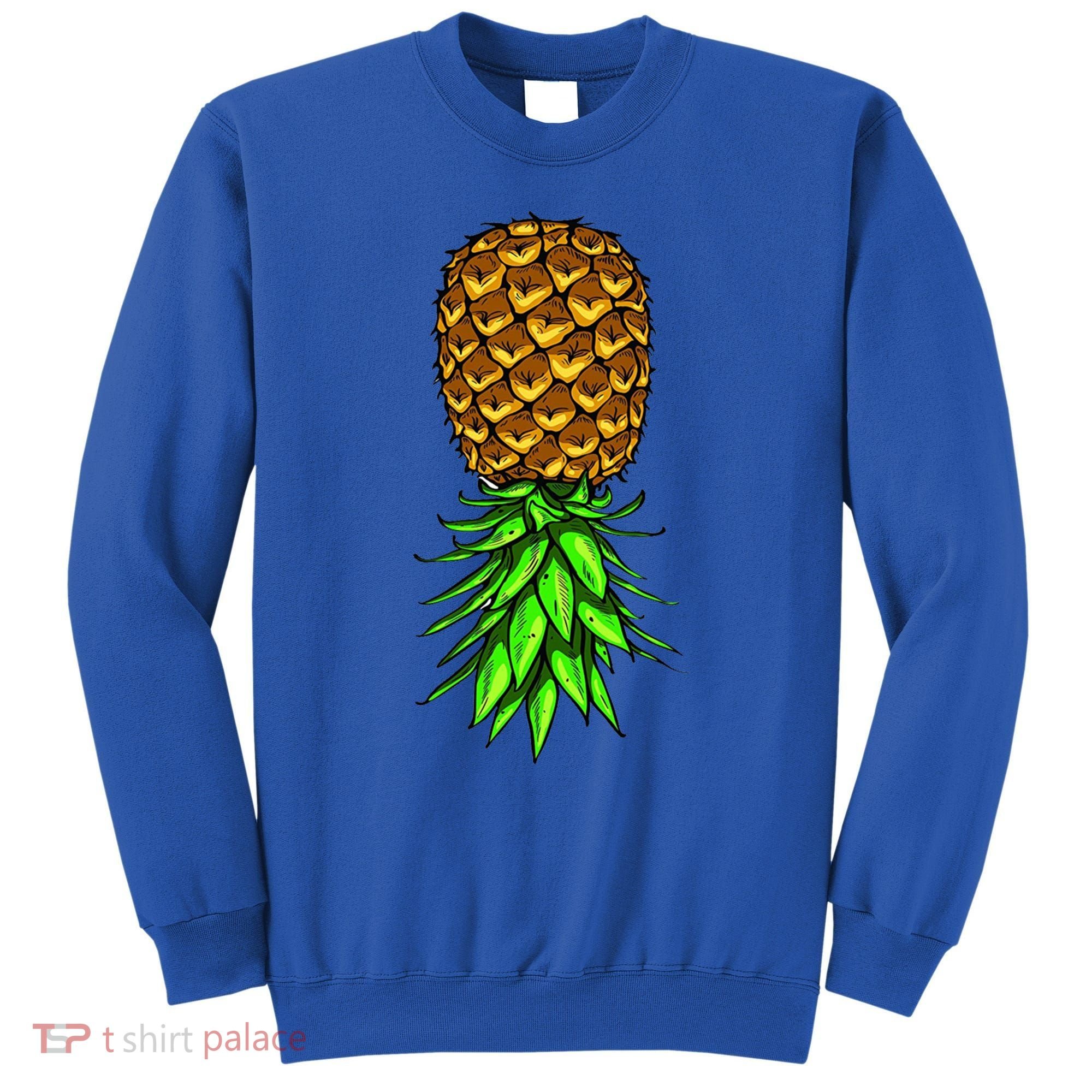 Upside Down Pineapple Gift Tropical Swinger Party Gift Sweatshirt
