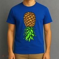 Upside Down Pineapple Gift Tropical Swinger Party Gift T-Shirt thumb 3