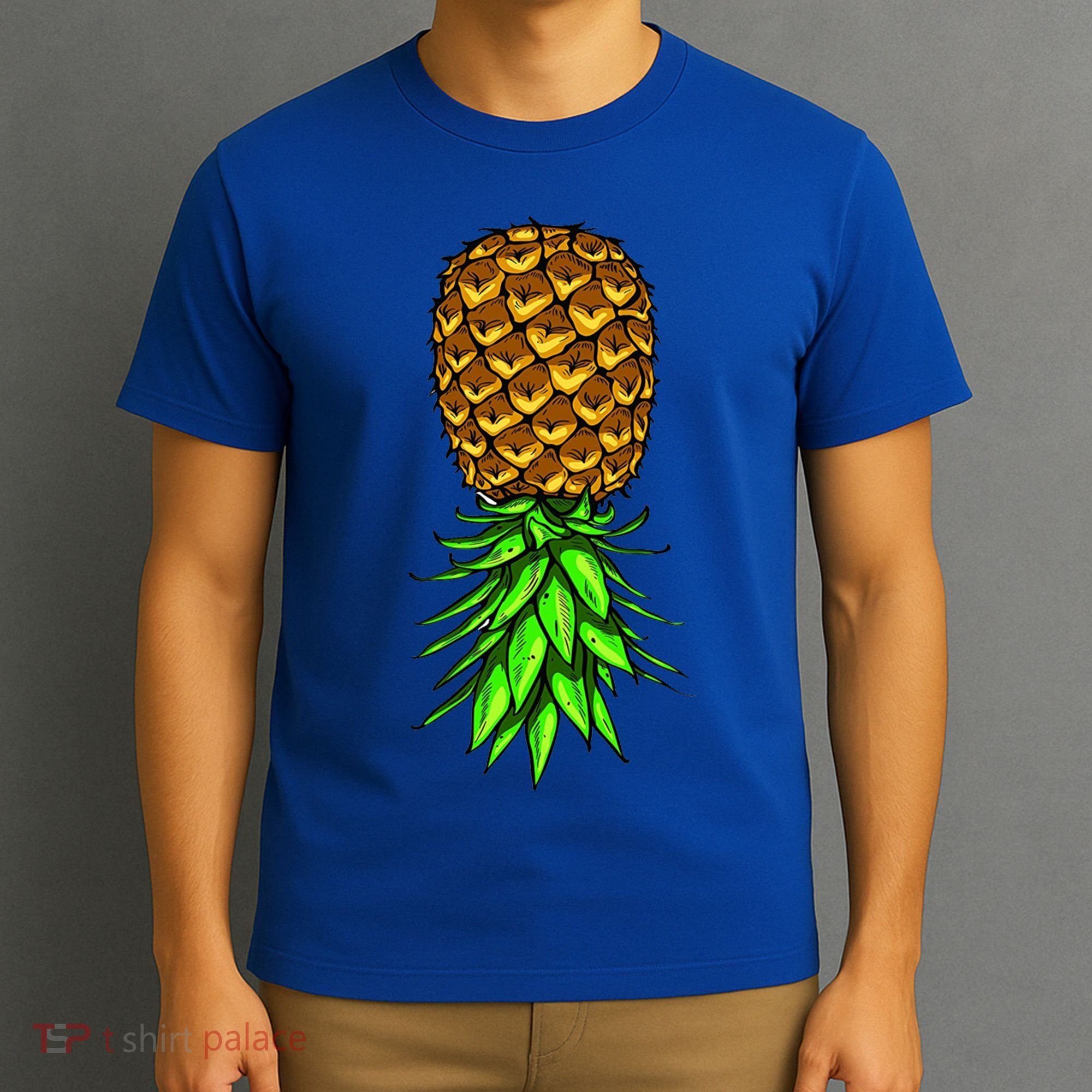 Upside Down Pineapple Gift Tropical Swinger Party Gift T-Shirt
