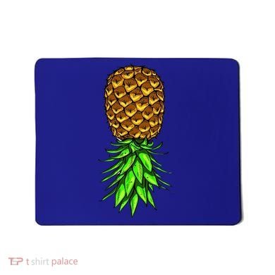 Upside Down Pineapple Gift Tropical Swinger Party Gift Mousepad