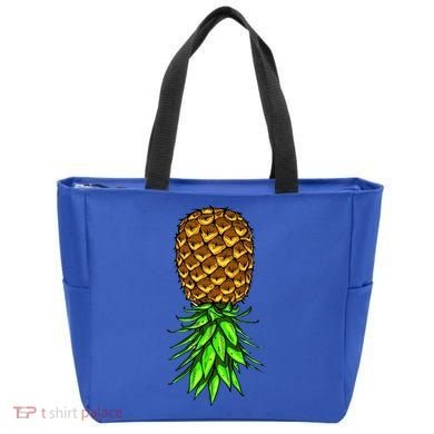 Upside Down Pineapple Gift Tropical Swinger Party Gift Tote Bag