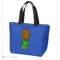 Upside Down Pineapple Gift Tropical Swinger Party Gift Tote Bag thumb 3