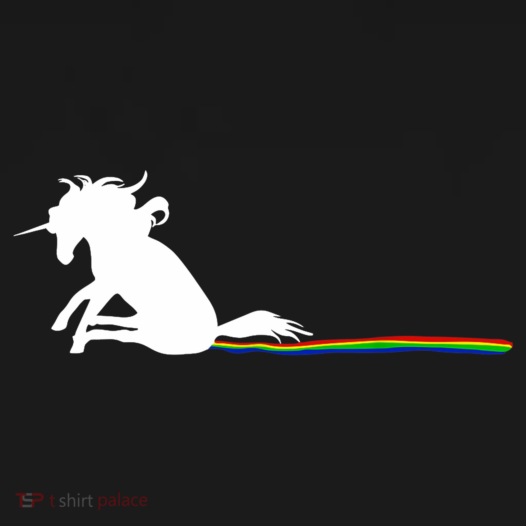 Unicorn Dragging Rainbows- Funny Adults Gifts Backpack
