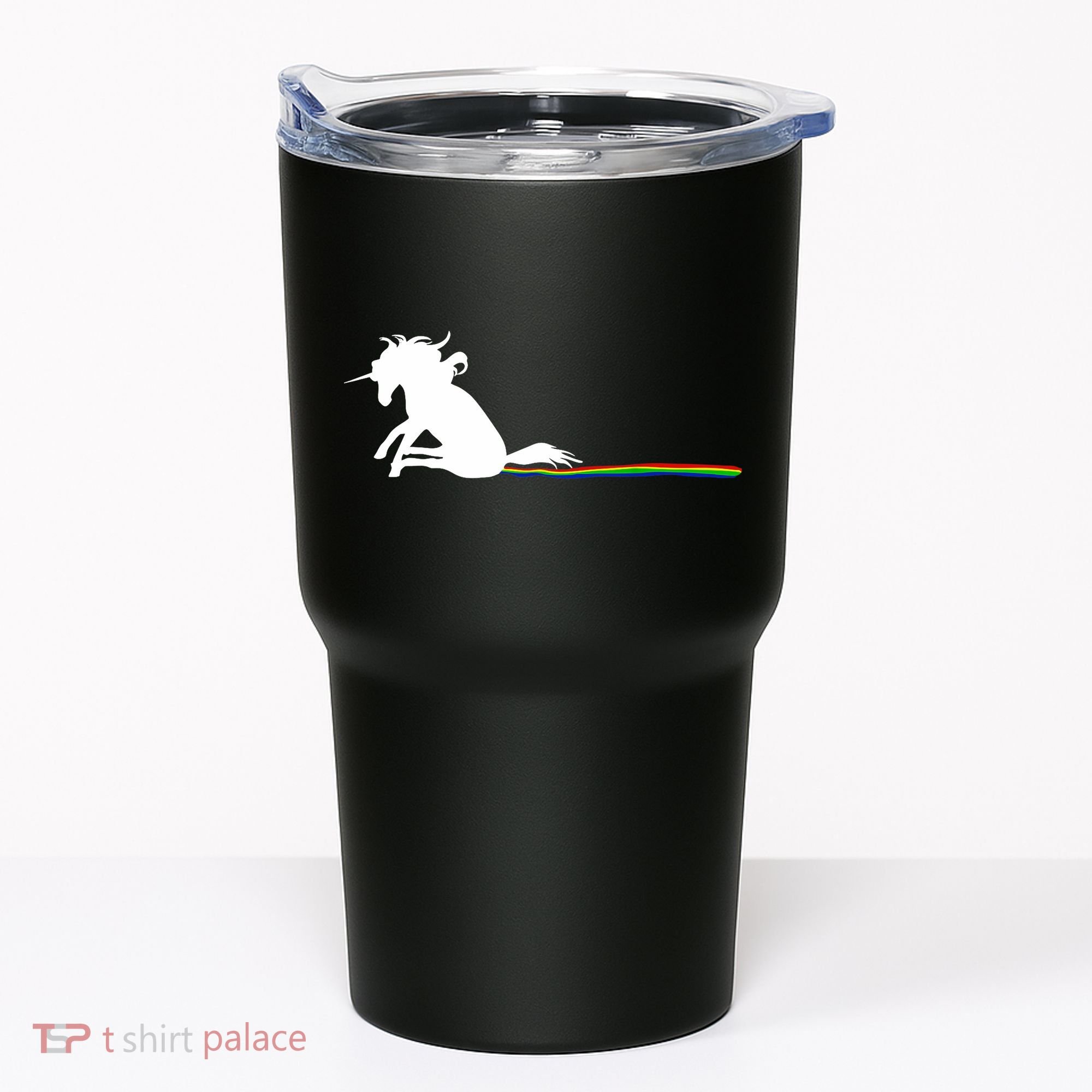 Unicorn Dragging Rainbows- Funny Adults Gifts Tumbler