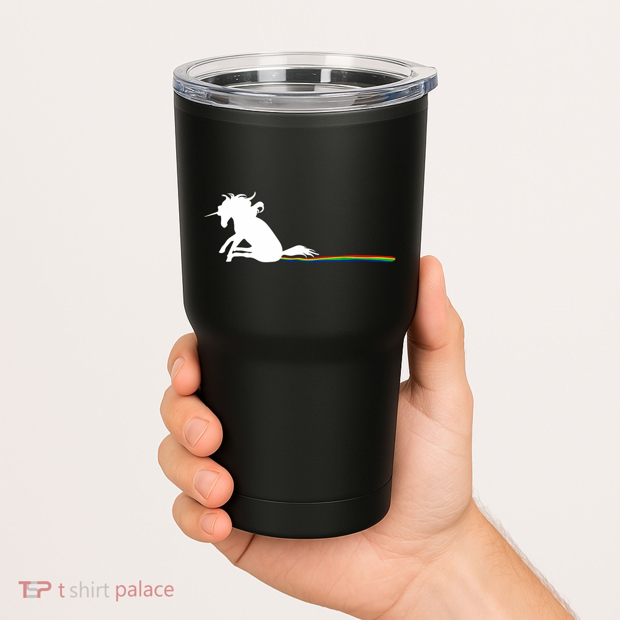 Unicorn Dragging Rainbows- Funny Adults Gifts Tumbler