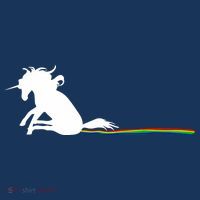 Unicorn Dragging Rainbows- Funny Adults Gifts Women's Hoodie thumb 2