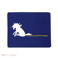 Unicorn Dragging Rainbows- Funny Adults Gifts Mousepad thumb 0